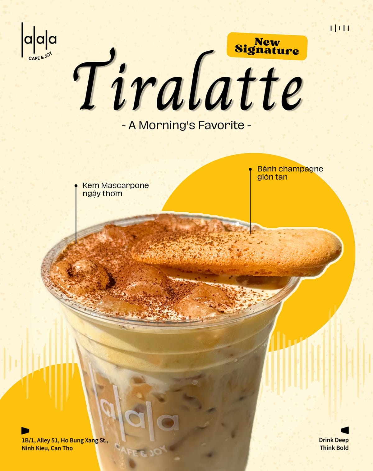 Lalala Ra Mắt Món Cà Phê Mới Toanh | Tira Latte 🙌