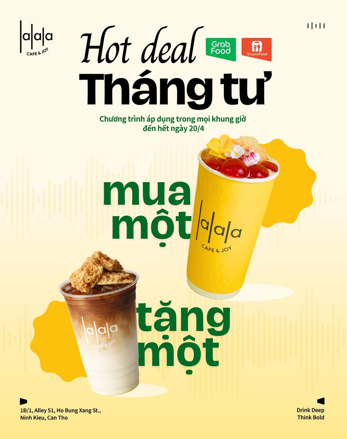 Lalala Nổ HOT DEAL Tháng 4 Xịn Dành Cho Các Mê La Đây ✨