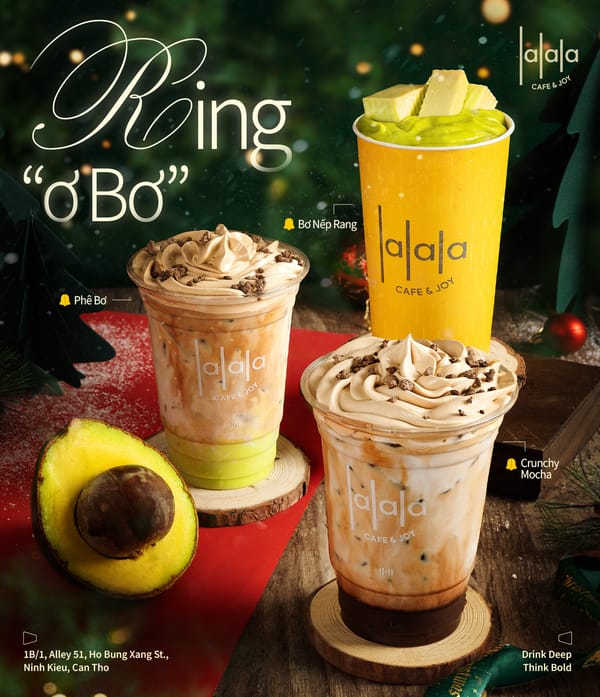 Lalala Cafe Ra Mắt Bộ Sưu Tập Mùa Lễ Hội “Ring ơ Bơ” 🥑