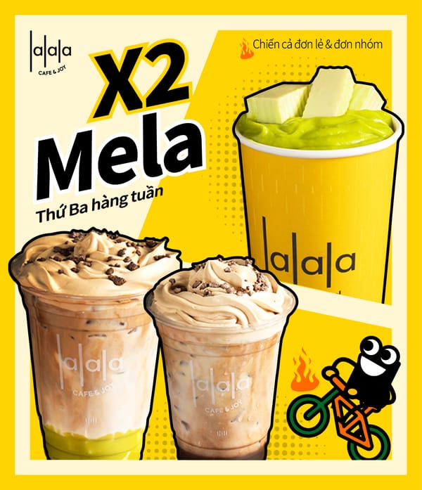 Thứ Ba Nhân Đôi Điểm Thưởng Cùng Lalala✨