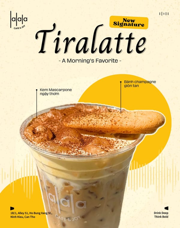 Lalala Ra Mắt Món Cà Phê Mới Toanh | Tira Latte 🙌